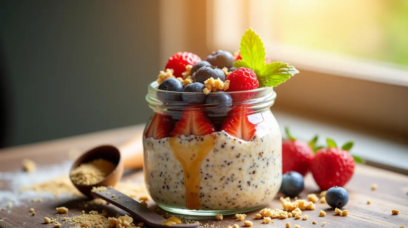 High-Protein Overnight Oats