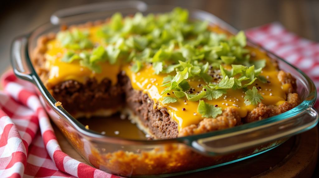 big mac casserole